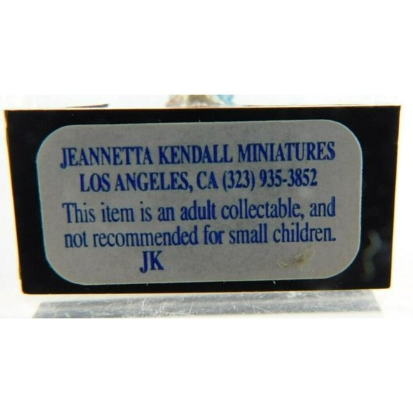 50/1672 Vintage Jennetta Kendall 1:12 Scale Dollhouse Miniature - Victorian Lady - Picture 9 of 10